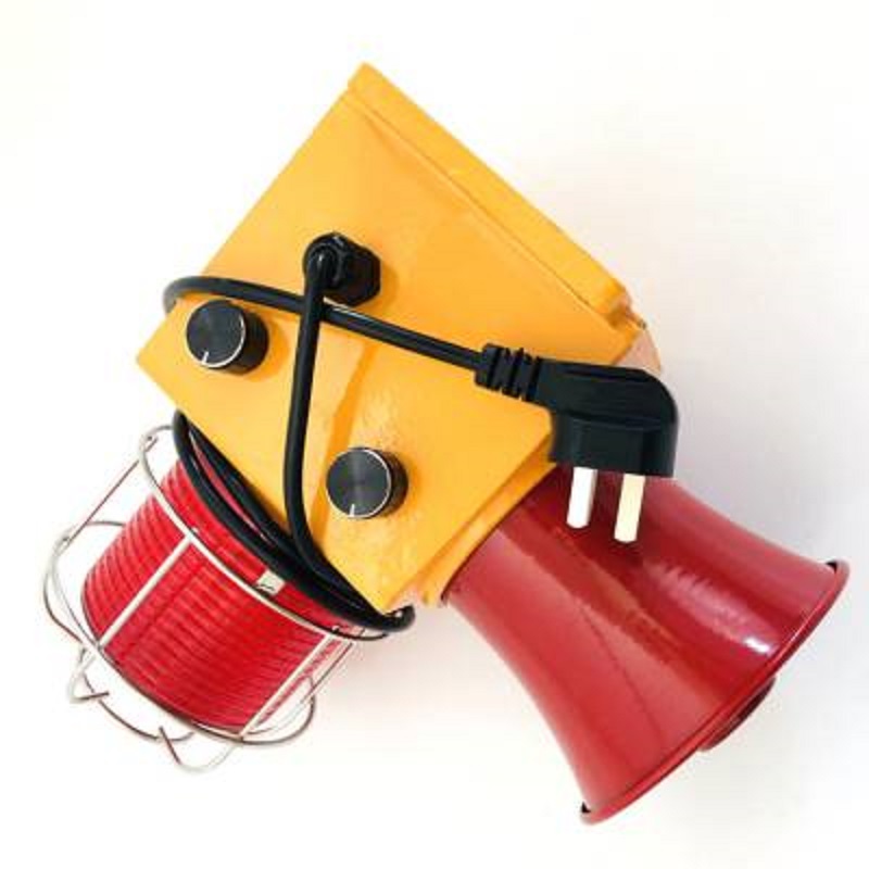 HTE2F帶防護罩運行報警器